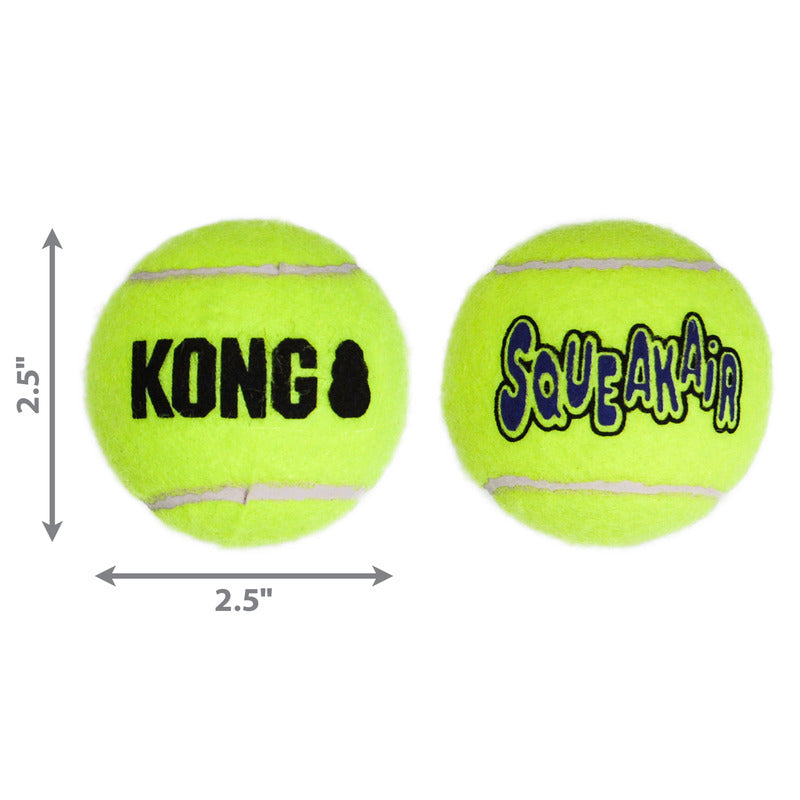 KONG SqueakAir® Ball 6-pack Medium